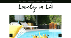 Desktop Screenshot of lovelyinla.com